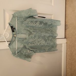 Brand new and never worn small lace Lulus top